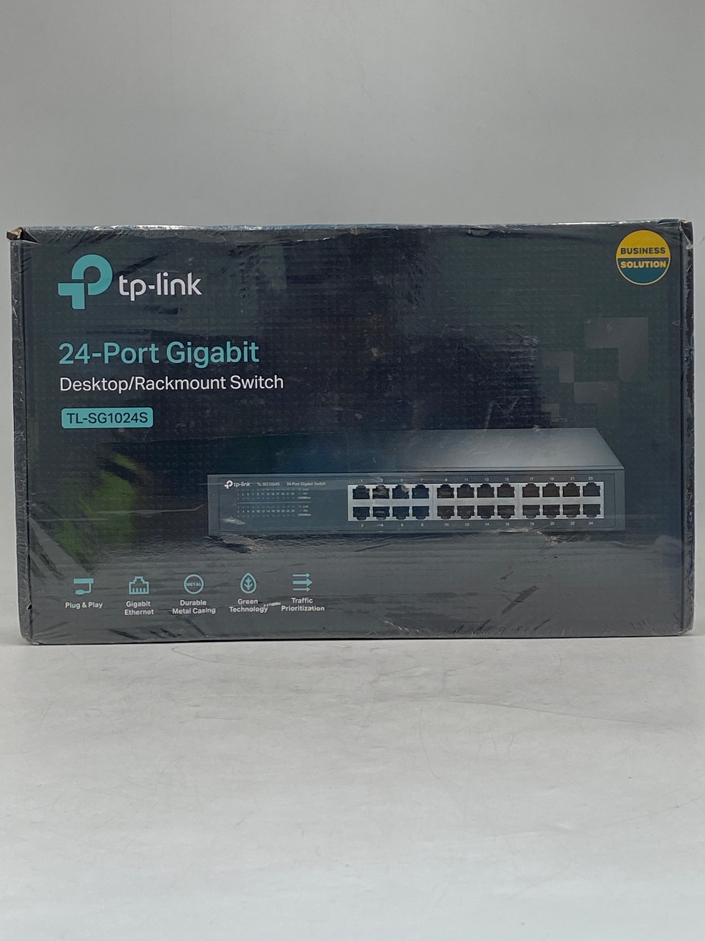 New TP-Link 24-Port Gigabit Desktop/Rackmount Swtich TL-SG1024S