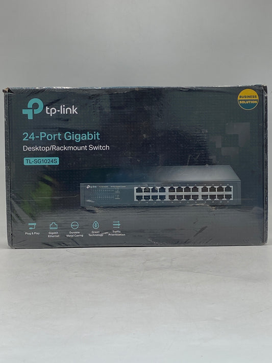 New TP-Link 24-Port Gigabit Desktop/Rackmount Swtich TL-SG1024S