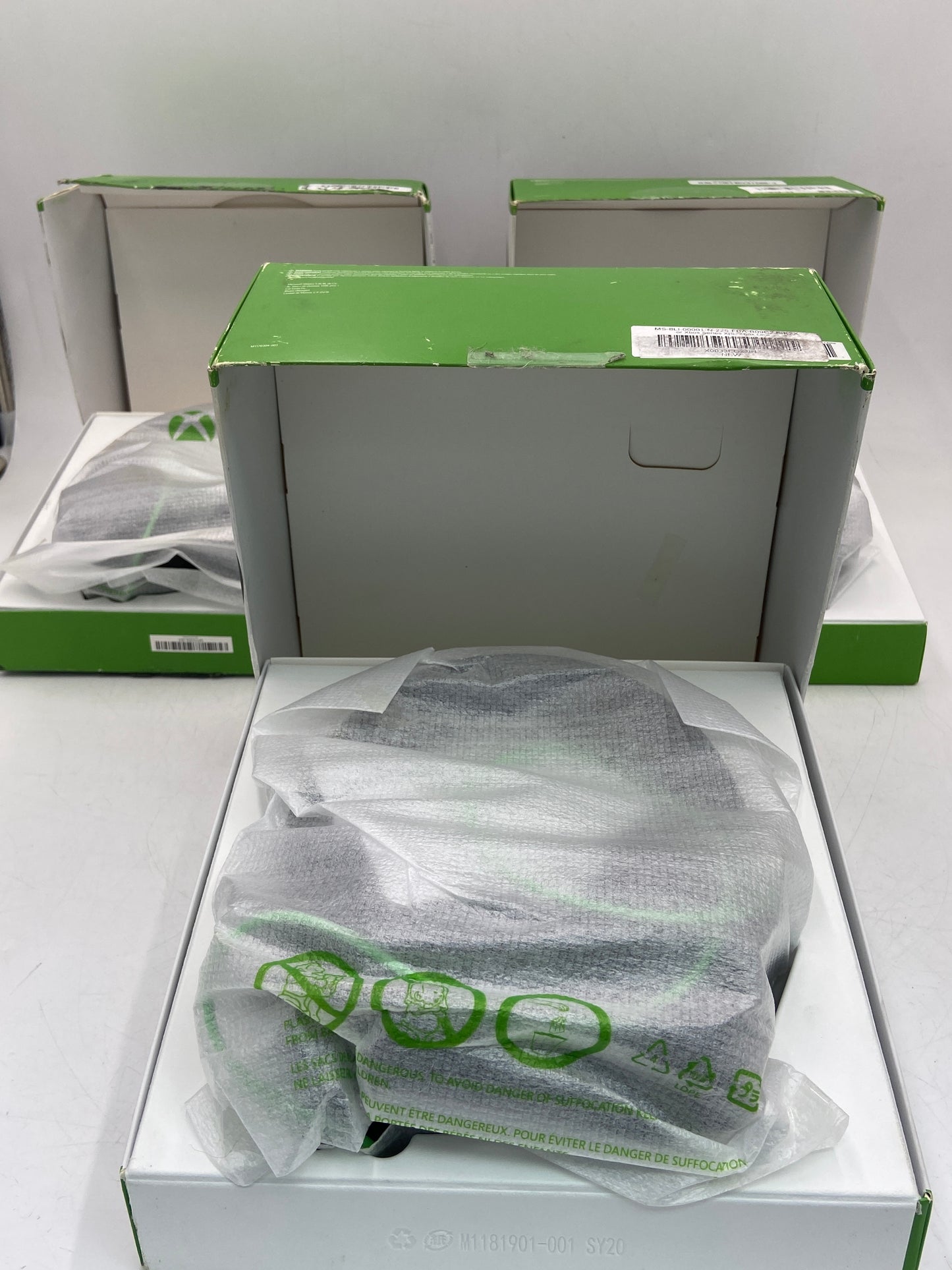 New Open Box LOT OF 3 Microsoft Stereo Headset for Xbox Series X/S, Xbox One Black Gaming Headset X0033EGZNH
