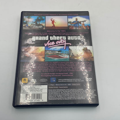 Lot of 3 Sony PlayStation 2 PS2 GTA Vice City Burnout City Crisis