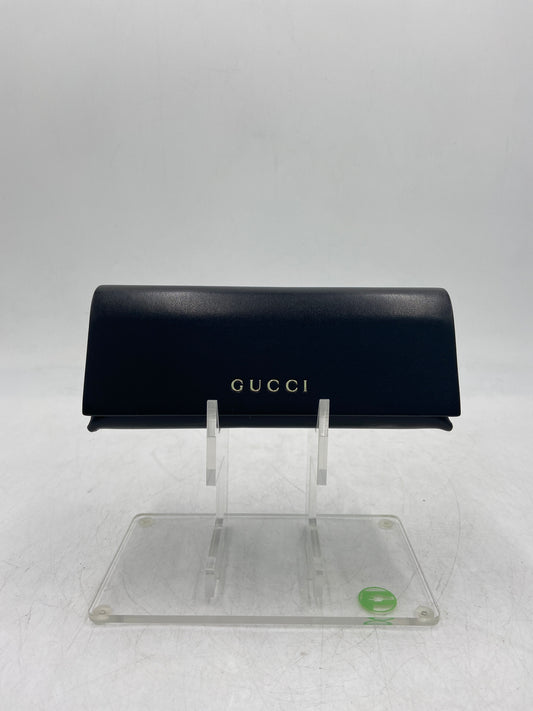New Open Box Gucci GG0381SN 007 Black Grey Designer Sunglasses 1502111