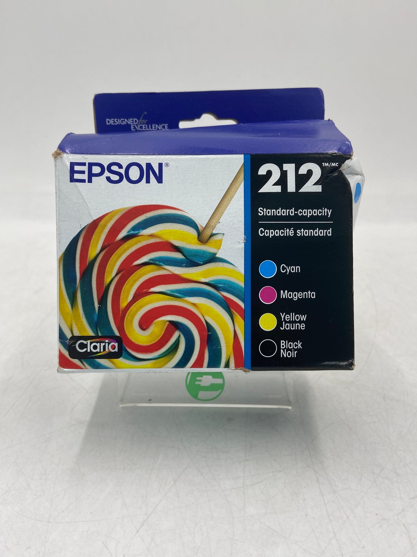 New Epson 212 C13T02R620 Black, Yellow, Cyan and Magenta Ink Cartridge EXP 08/2028