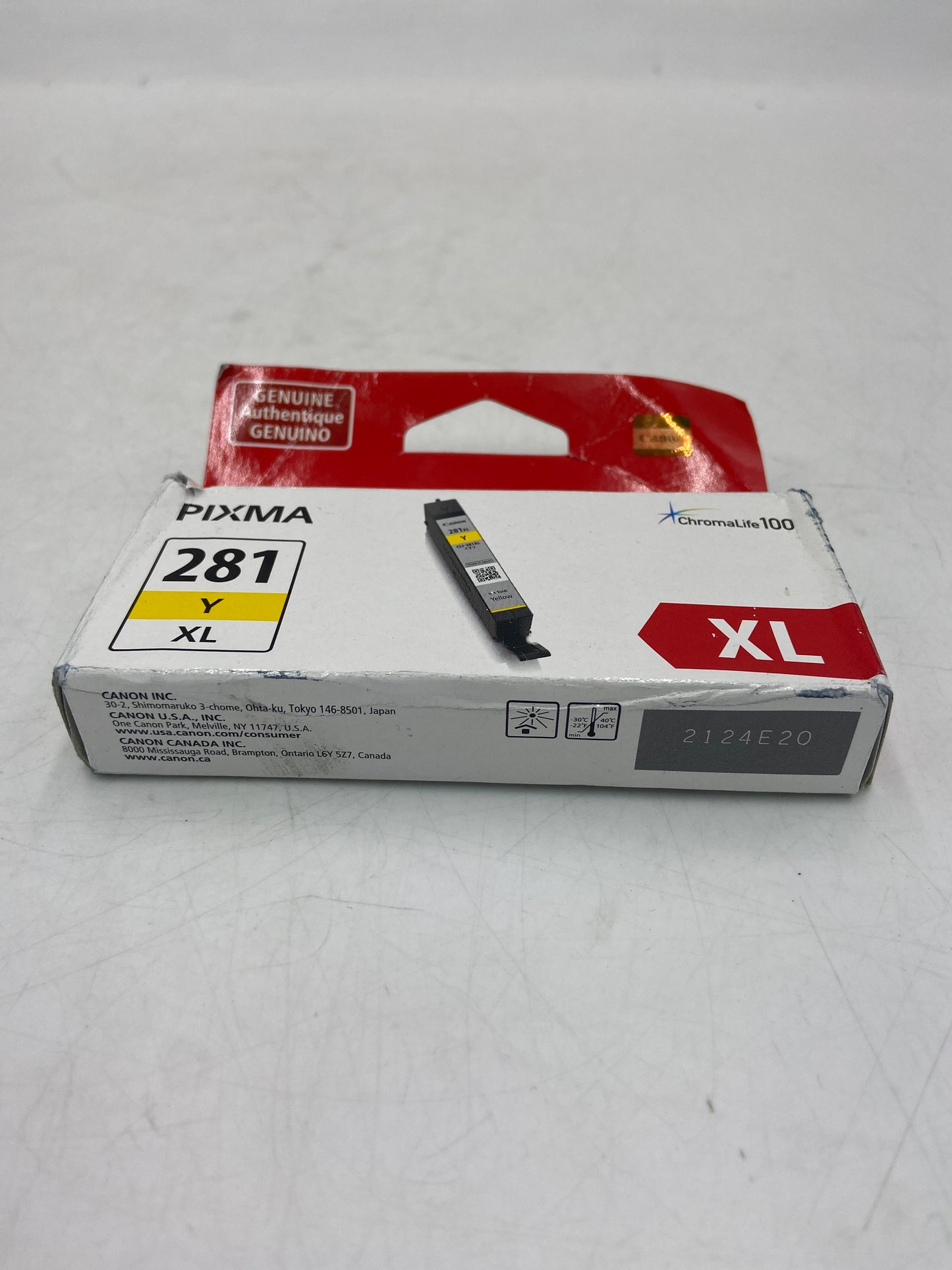 New Canon 281 CLI-281XLY Yellow Ink Cartridge