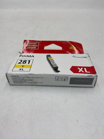 New Canon 281 CLI-281XLY Yellow Ink Cartridge