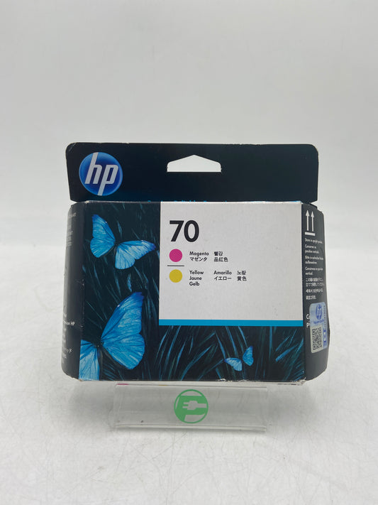 New HP 70 C9406A Magenta / Yellow Ink Cartridge EXPIRED