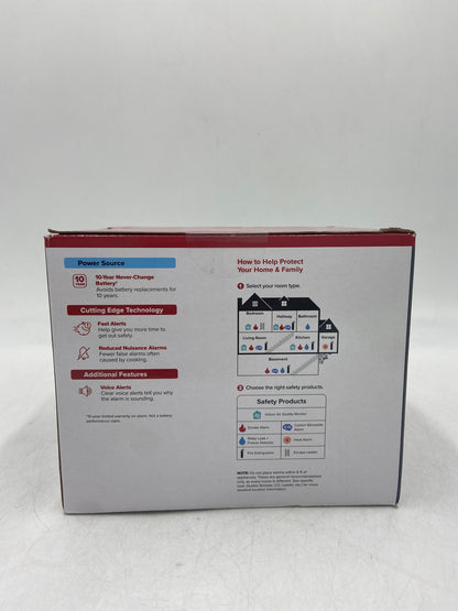 New Kidde Smoke Alarm Multipack (3-Pack) 10-Year Smoke Alarm 20SD10-V