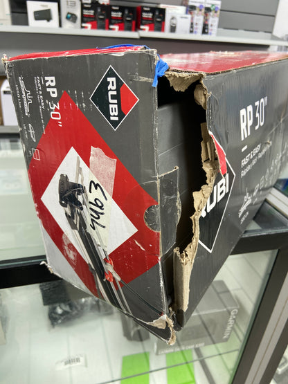 New Open Box Rubi Tile Cutter Fast & Easy Speed Plus Aluminum Steel Tile Cutter RP 30"