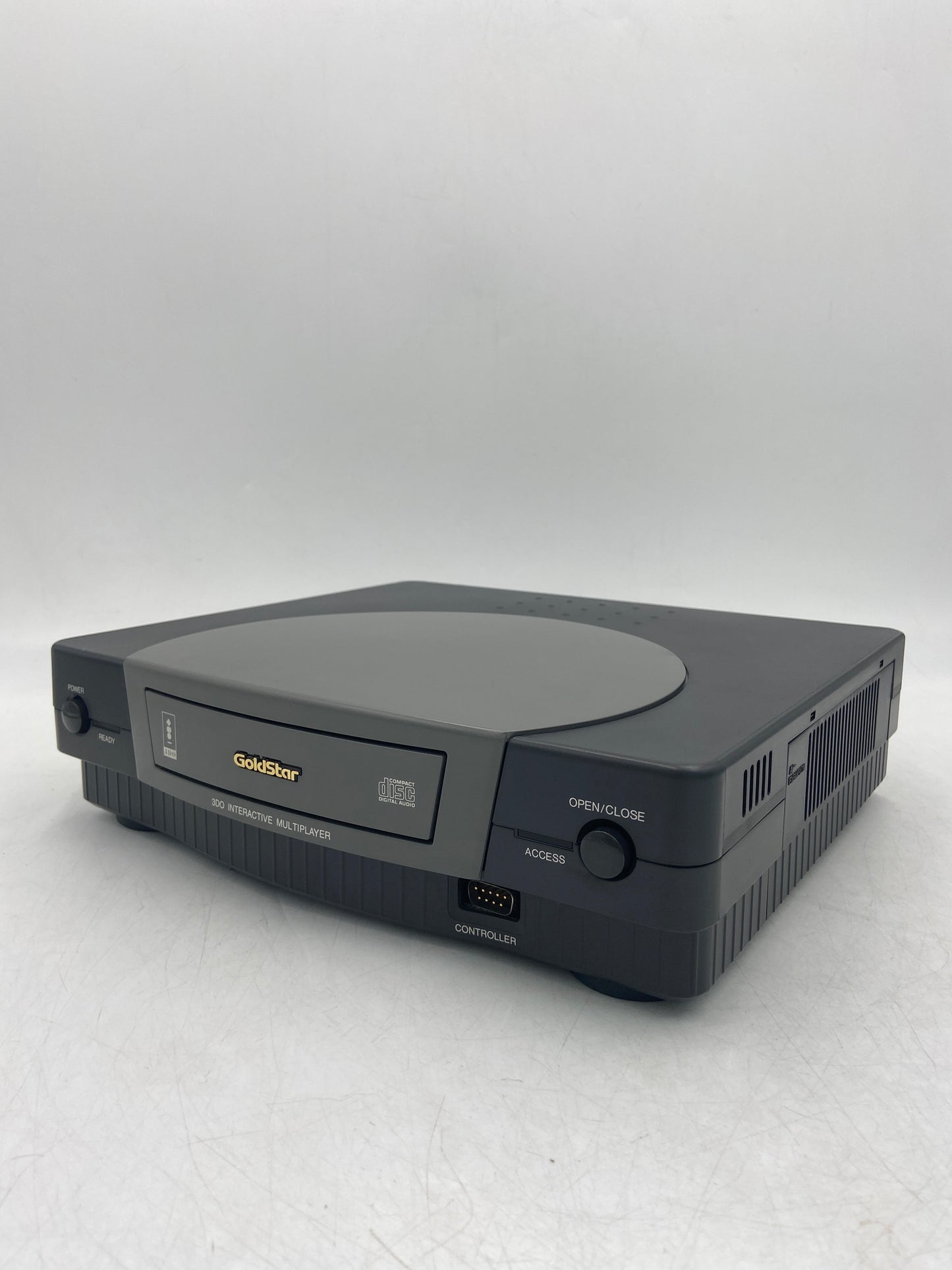 Goldstar 3DO Vintage Gaming Console Black and Silver