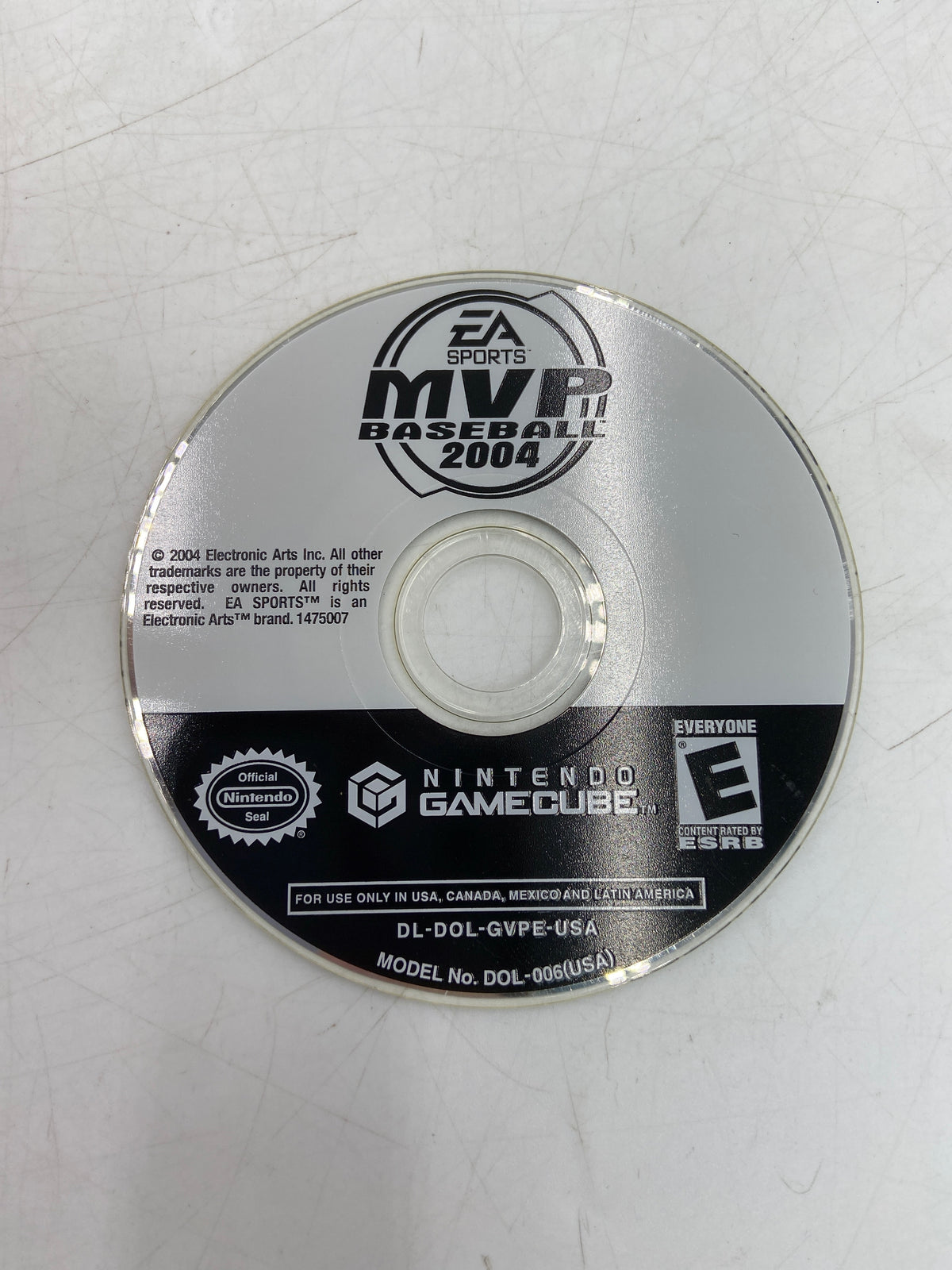 MVP Baseball 2004 (Nintendo GameCube, 2004)
