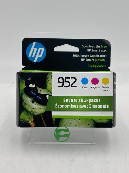 New HP 952 N9K27AN Tri-color Ink Cartridge