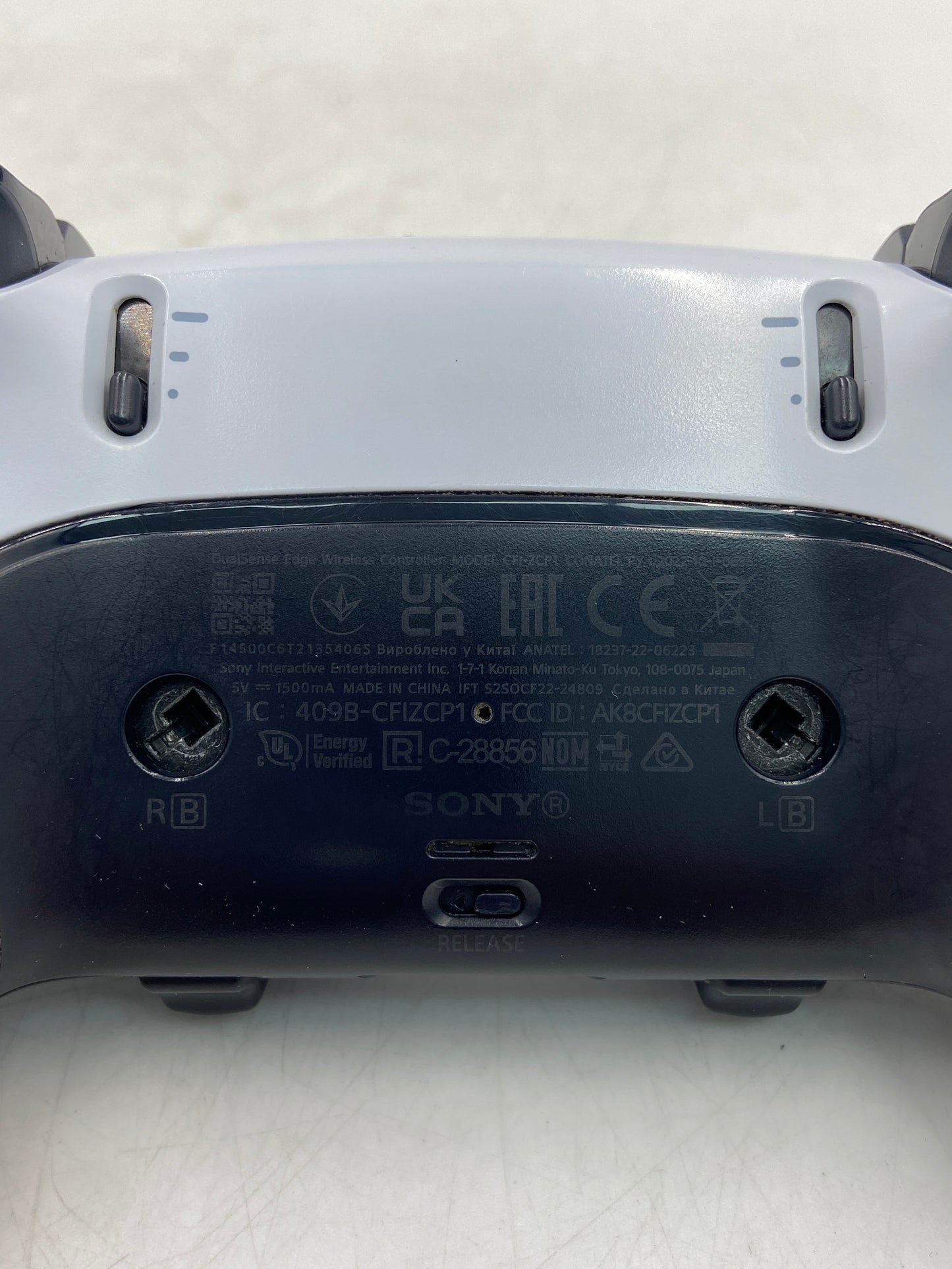 Sony Playstation 5 PS5 DualSense Edge Wireless Controller White/Black CFI-ZCP1