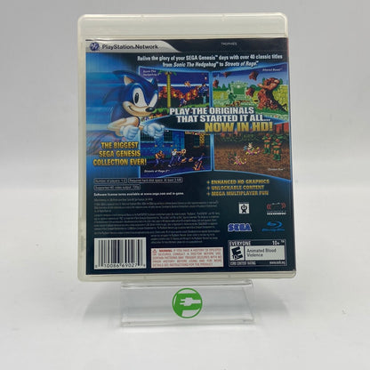 Sonic's Ultimate Genesis Collection (Sony PlayStation 3 PS3, 2009)