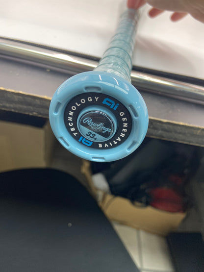 New Rawlings Clout Ai 33" Drop 3 Baseball Bat