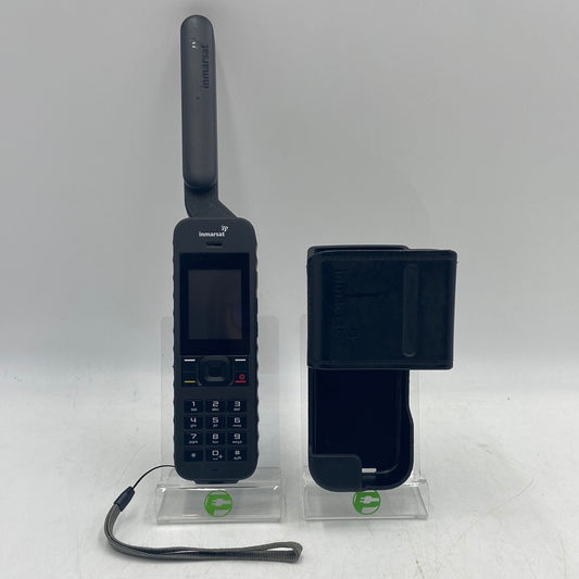 Inmarsat Isatphone 2.1 Satellite Phone Only with Holster Clip On Case Black