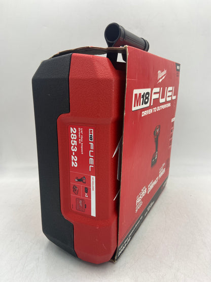 New Milwaukee 2853-22 M18 18V 1/4" Hex Impact Driver Power Tool Kit