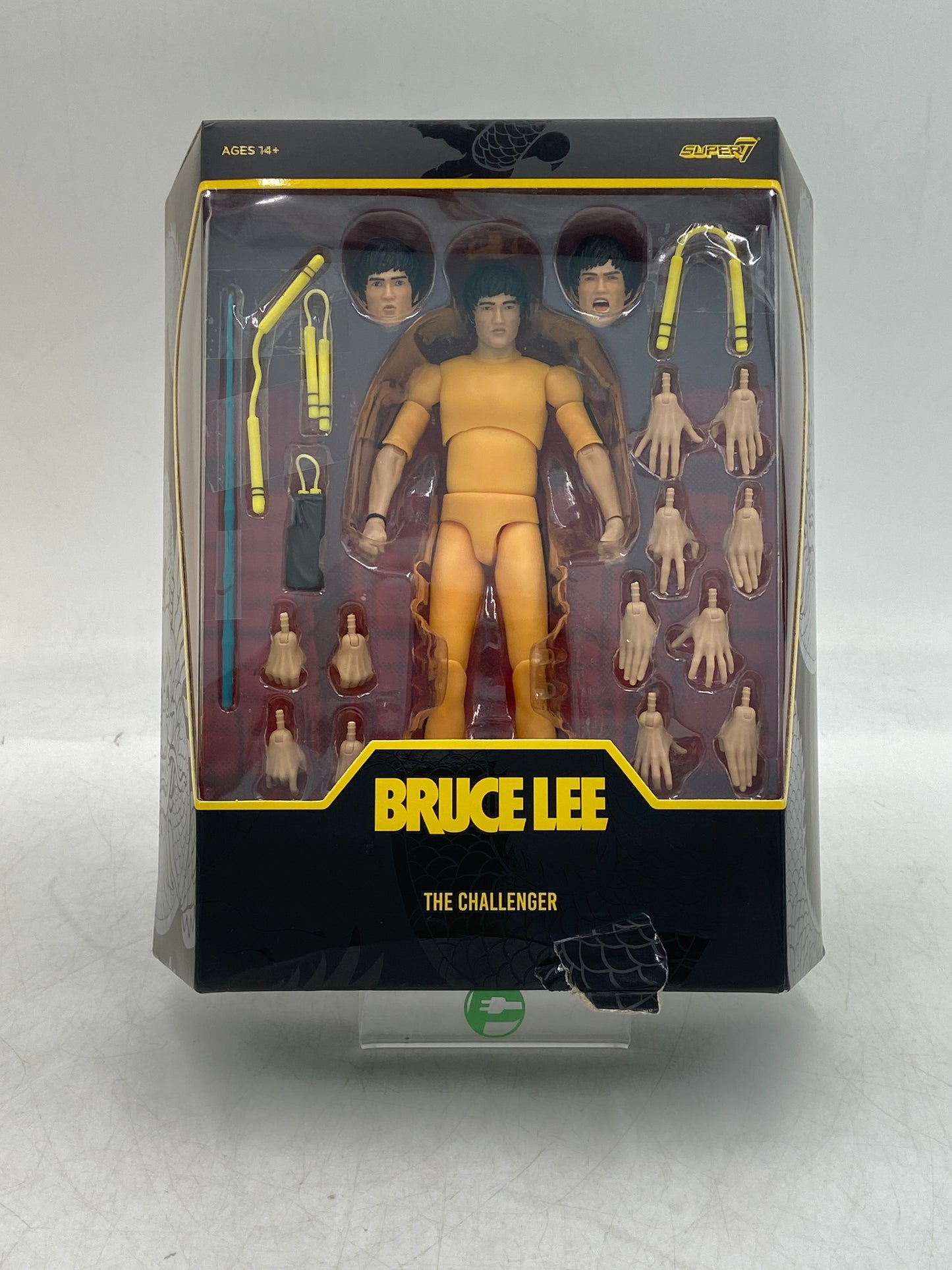 New Super 7 Bruce Lee - The Challenger Action Figure