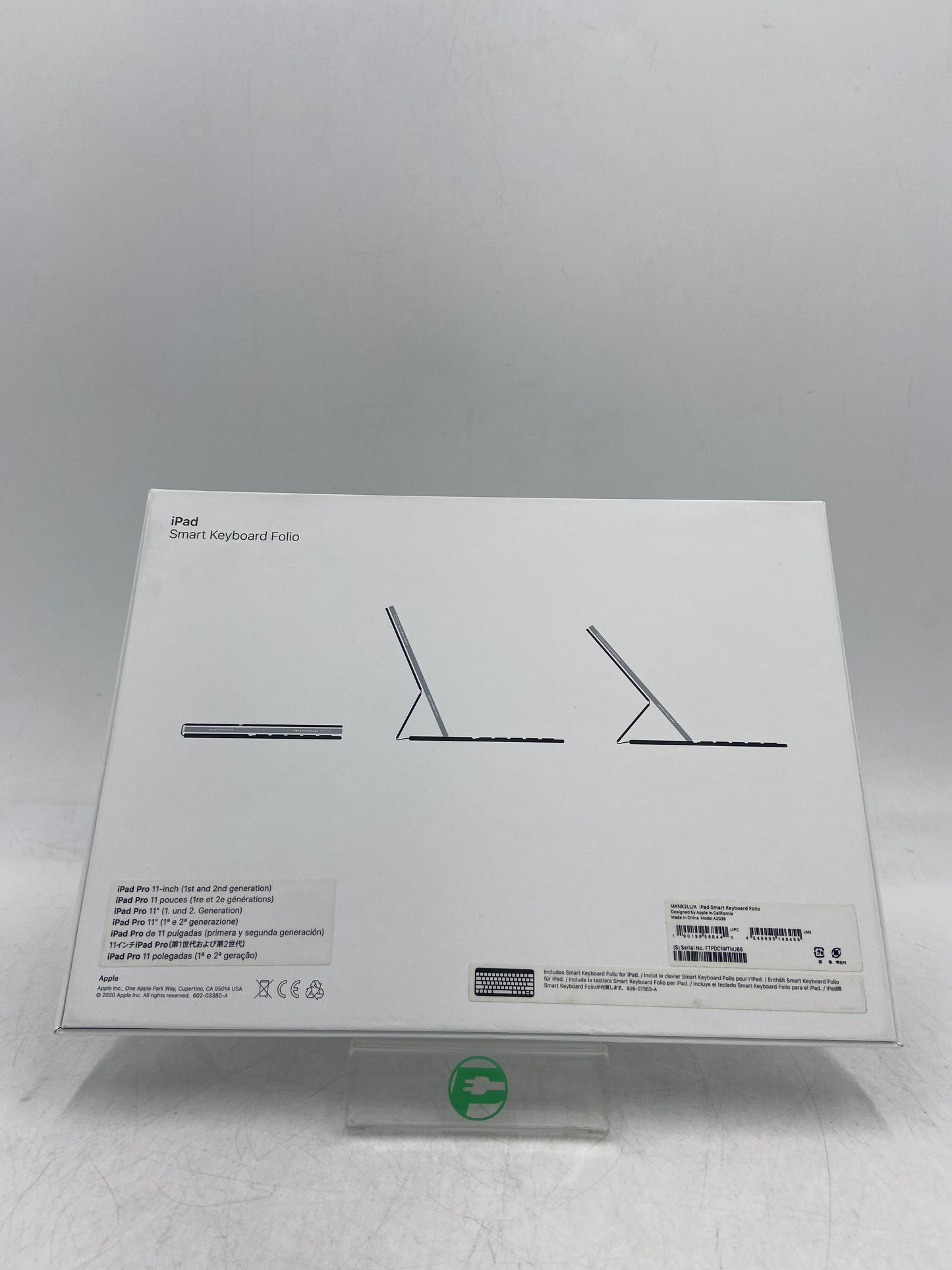Apple Smart Folio for iPad Pro 11" iPad Smart Keyboard Folio Black  MXNK2LL/A