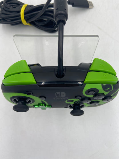 Nintendo Switch Rematch Controller Wired Deluxe Controller Super Mario Green Mushroom