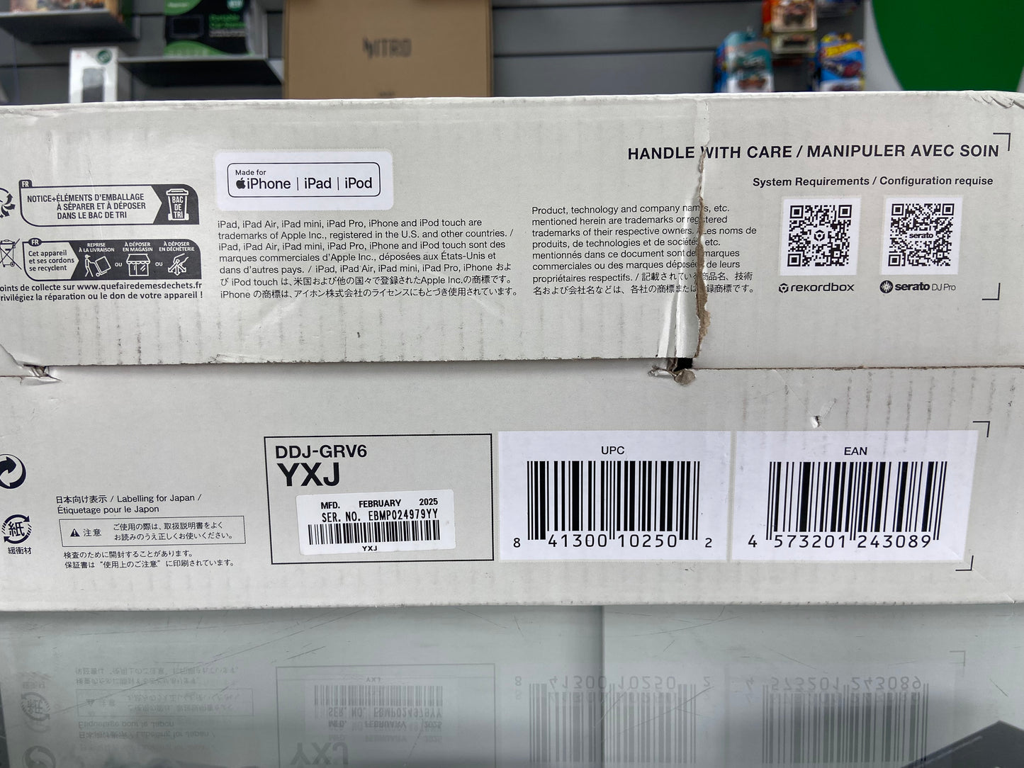 New AlphaTheta DDJ-GRV6 4-Channel DJ Controller YXJ