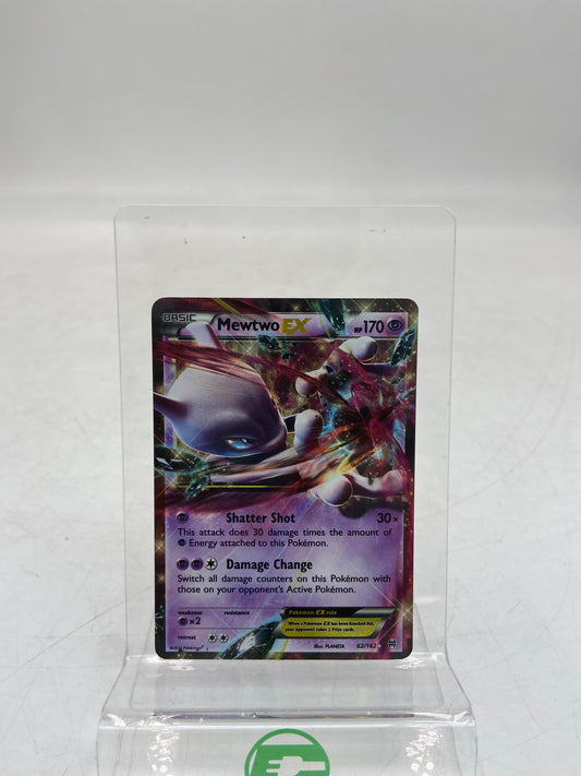 Pokémon TCG Breakthrough Mewtwo EX 62/162 Holo English Trading Card Game