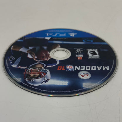 Madden NFL 18 (Sony PlayStation 4 PS4, 2017) Disc Only