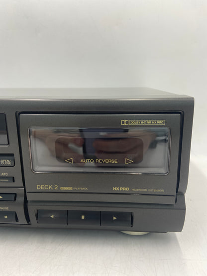 TECHNICS Stereo Double   Cassette Deck RS-TR575 Japan ZH0TB03 50