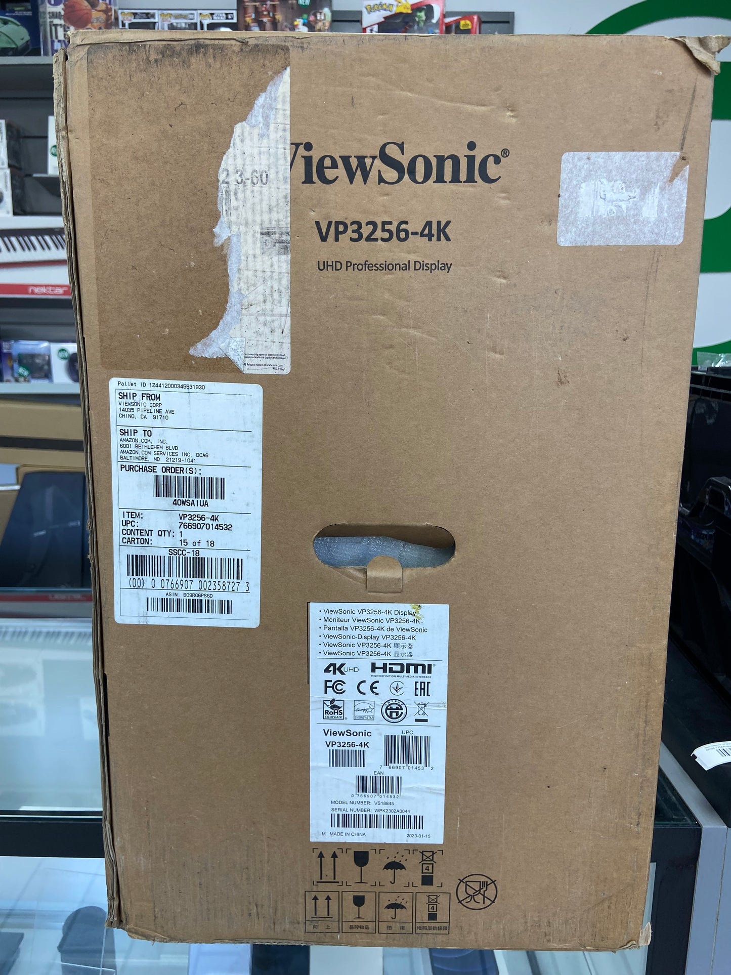 New Viewsonic VP3256-4k 32" UHD Monitor