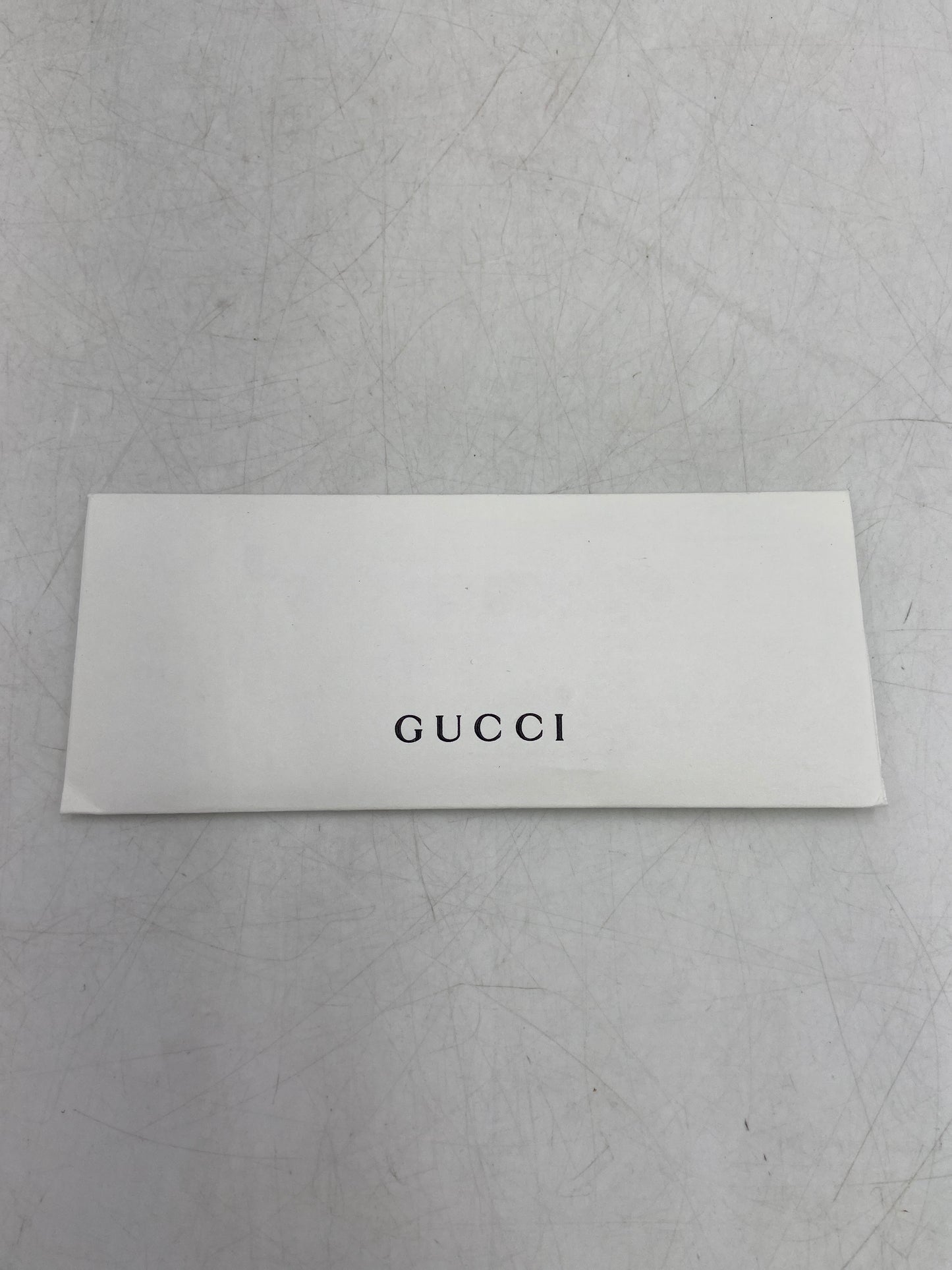 New Open Box Gucci GG0381SN 007 Black Grey Designer Sunglasses 1502111
