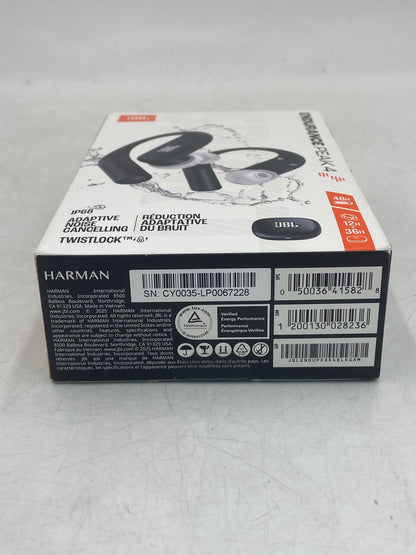 New JBL Endurance Peak 4 True Wireless Noise Cancelling Sport Earbuds JBLENDUPEAK4BLKGAM Black
