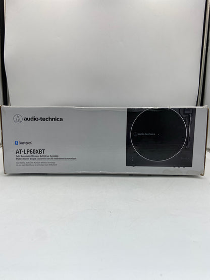 New Open Box Audio-Technica Fully Automatic Bluetooth Wireless Belt-Drive Turntable AT-LP60XBT