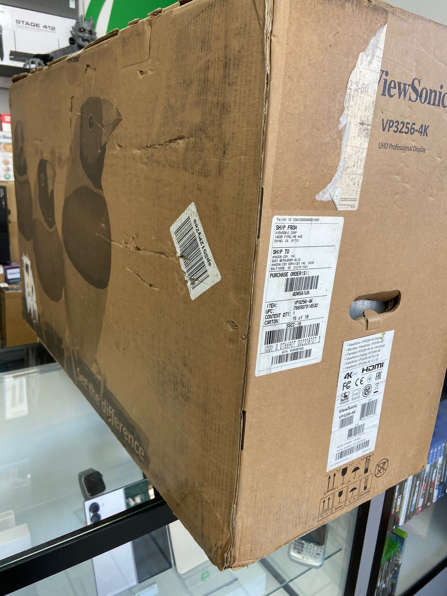 New Viewsonic VP3256-4k 32" UHD Monitor