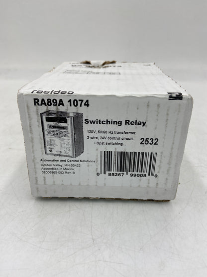 New Resideo RA89A 1074 120v 2-Wire Switching Relay 2532