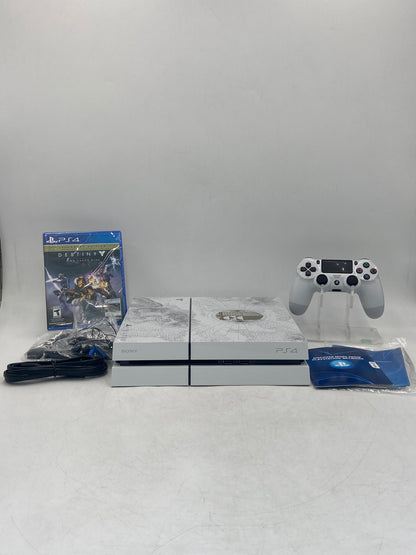 New Open Box Sony PlayStation 4 PS4 500GB Destiny Edition  Console Gaming System CUH-1215A