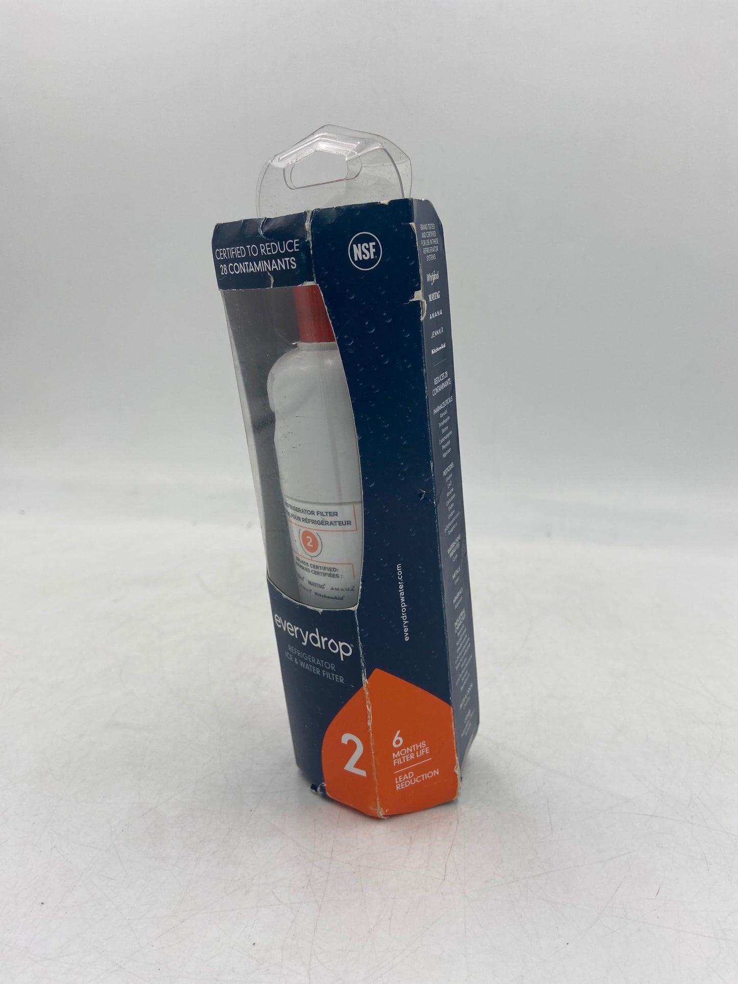 New Everydrop Refrigerator Ice & Water Filter 2 EDR2RXD1