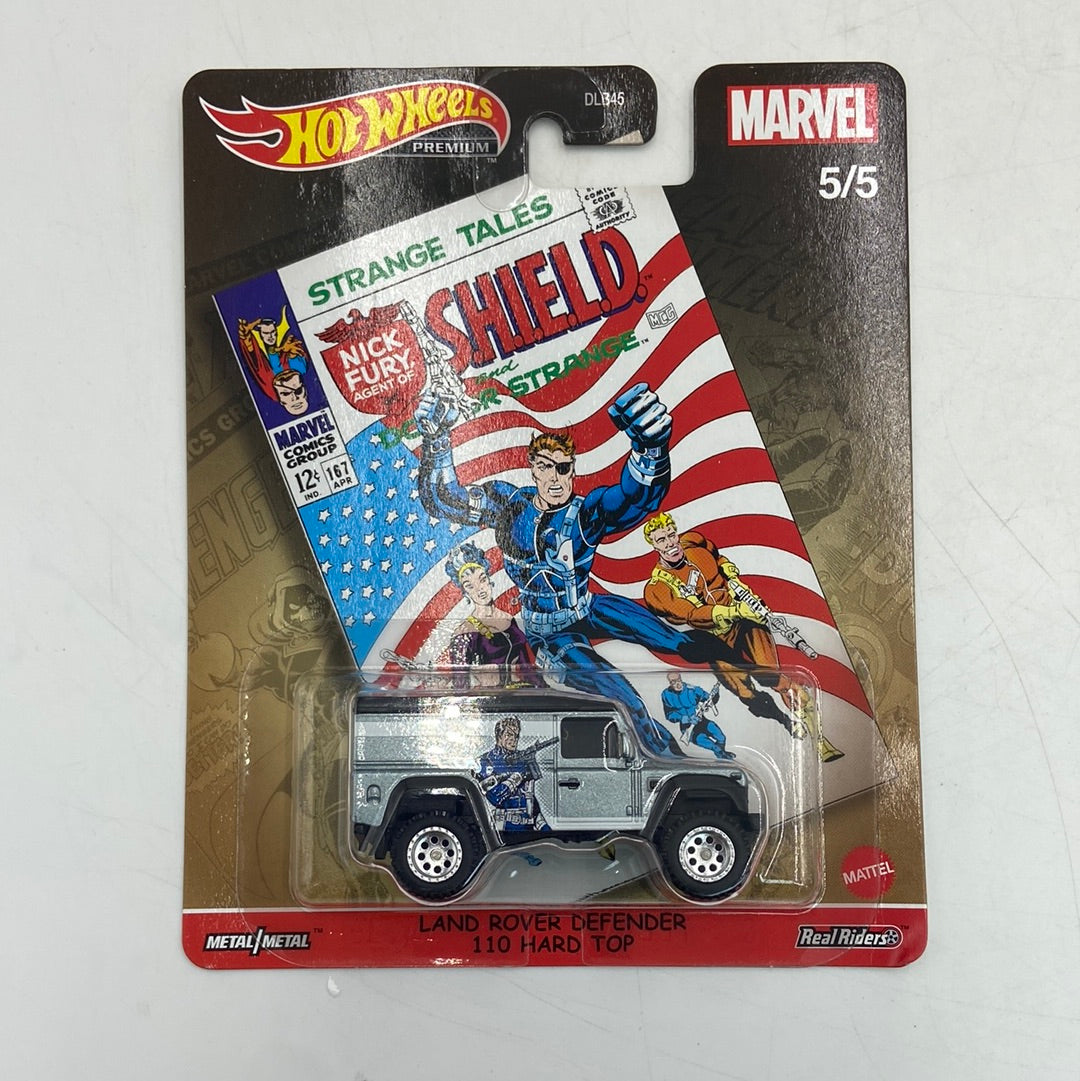 New Hot Wheels Premium Marvel Bundle Lot of 4 Marvel Comics DLB45