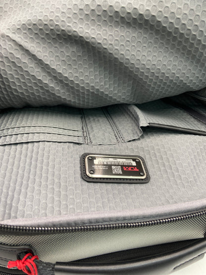 New Tumi Alpha Bravo Ballistic Nylon & Leather Davis Backpack Grey 153444-T003