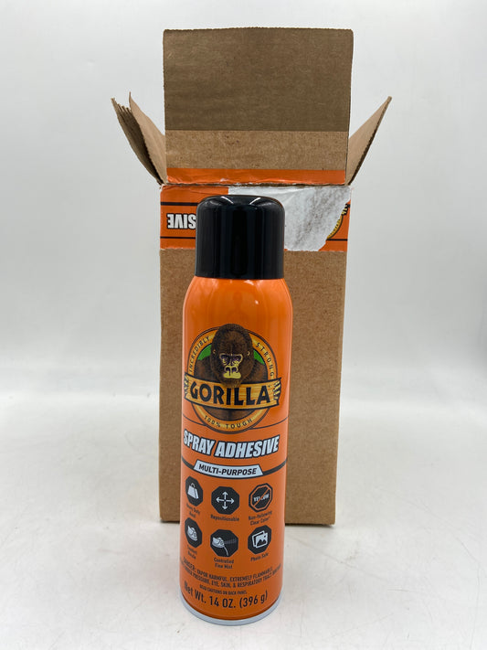 New Gorilla  6 Pack Spray Adhesive