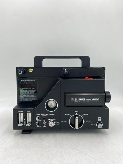 Broken Chinon Sound 4100 AC 120V Projector 4100 - READ