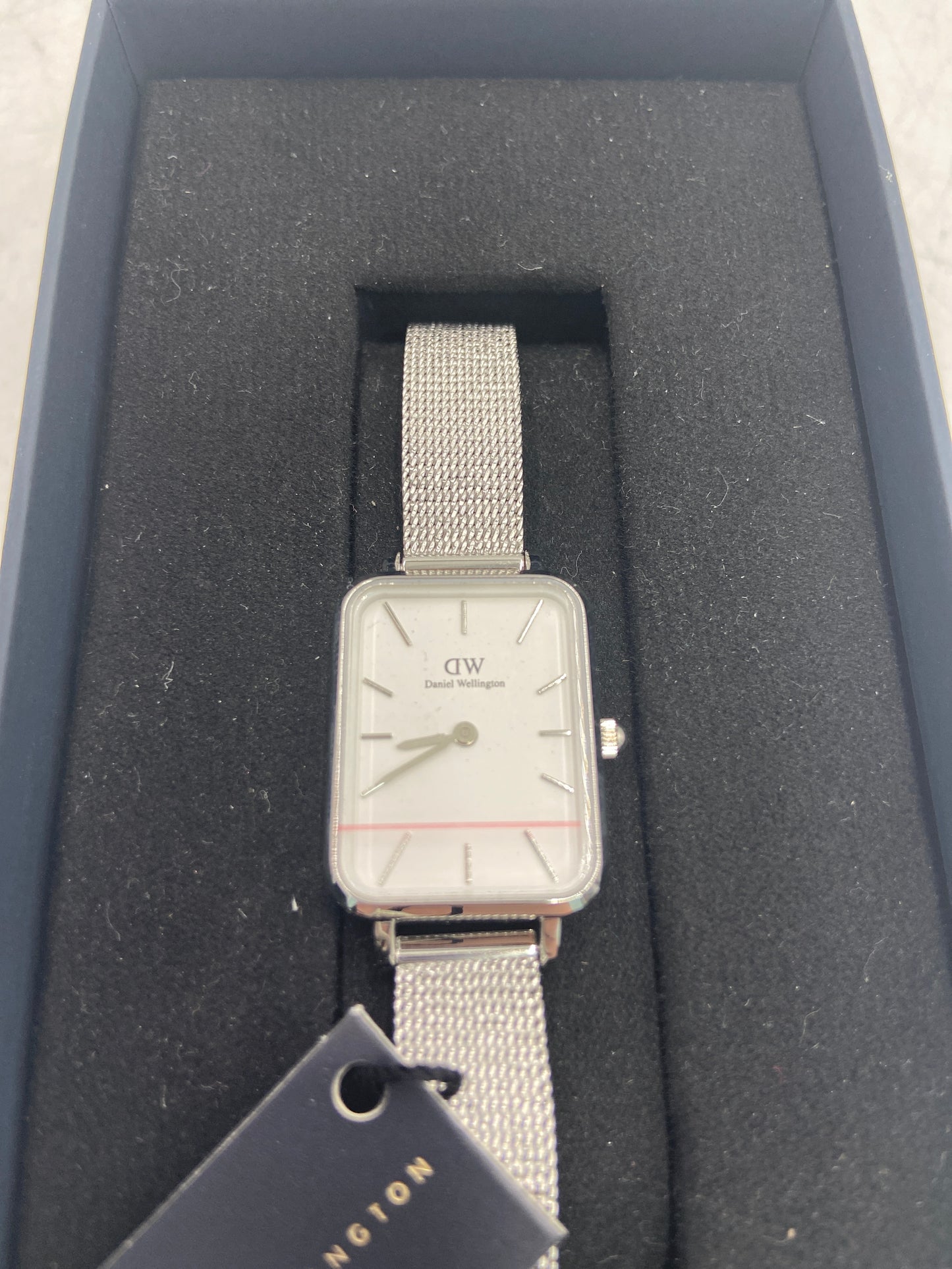 New Daniel Wellington Quadro Quartz Eggshell White Dial Women's Watch