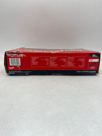 New Milwaukee 3670-20 M18 18V 4-1/2"-6" Braking Grinder, Paddle Switch Power Tool Only