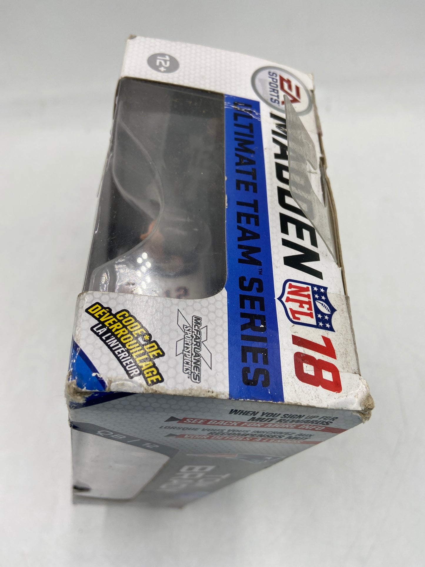 New McFarlane Toys EA Sports Madden 2018 Ultimate Series TOM BRADY Toy Action 