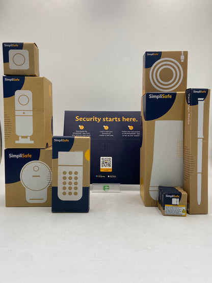 New SimpliSafe 11-Piece Starter Bundle Wireless Home Security Kit