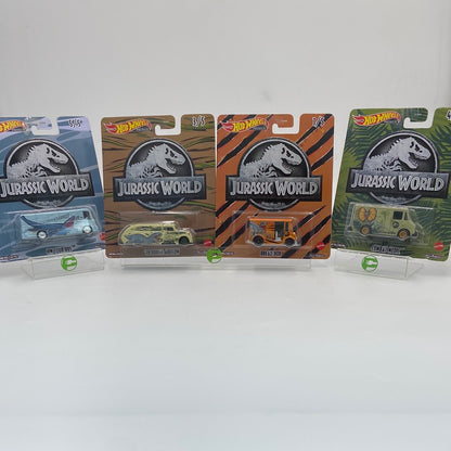 New Hot Wheels Premium Jurassic World Lot 1/5 3/5 4/5 5/5 DLB45