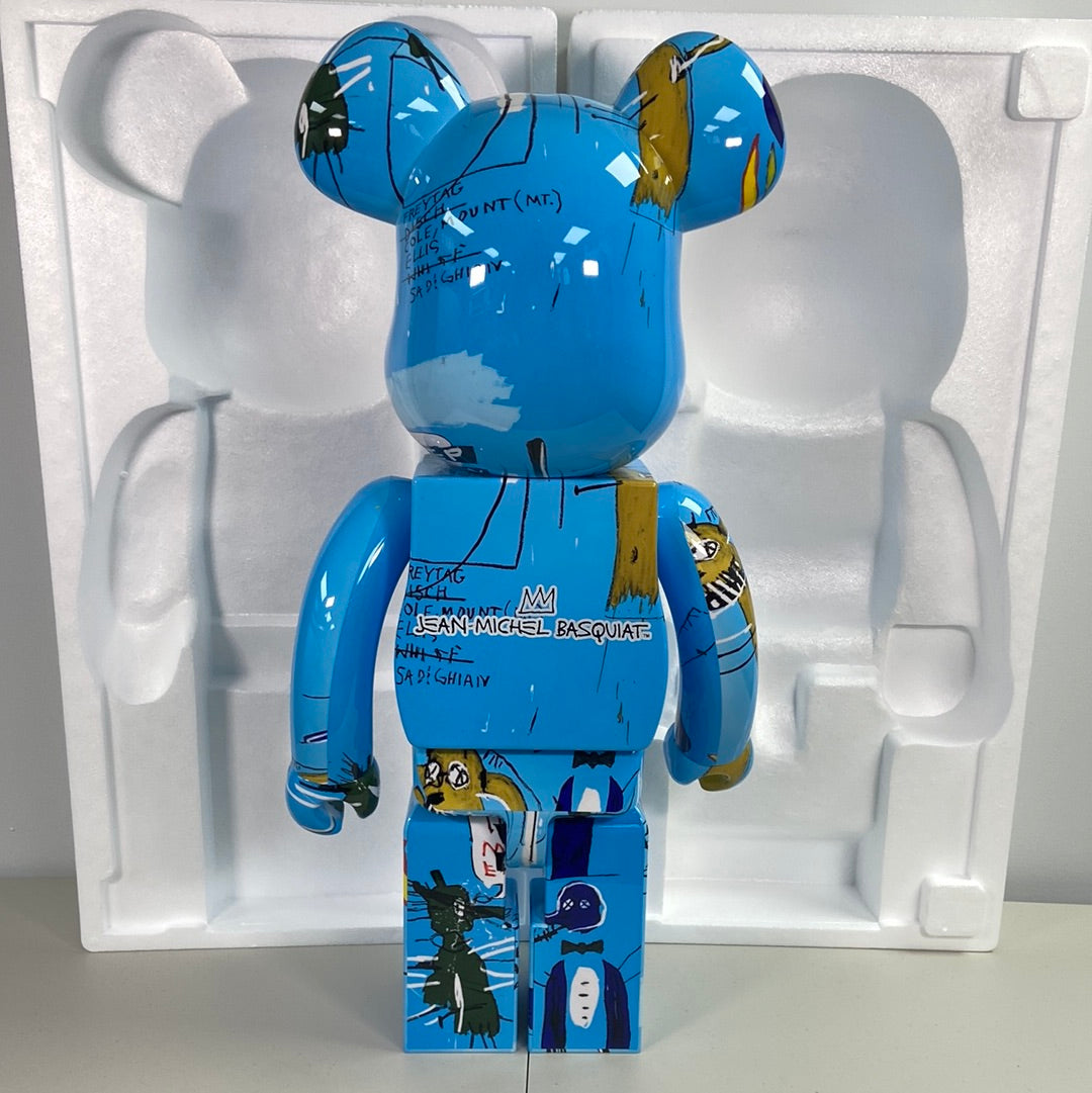 New Open Box Medicom BE@RBRICK 1000% Jean-Michel Basquiat #4