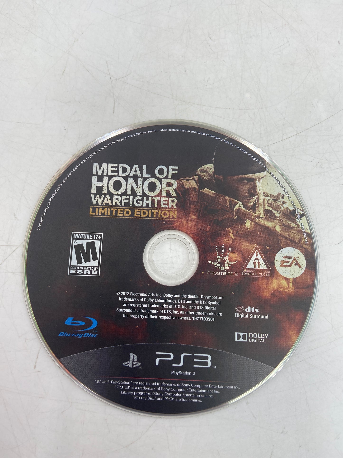 Lot of 2 Sony PlayStation 3 PS3 Games Medal Of Honor Lot