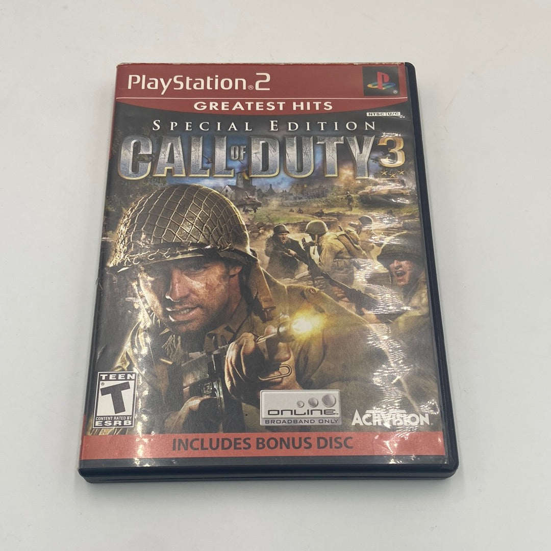 Call of Duty 3 [Special Edition] (Sony PlayStation 2 PS2, 2006)