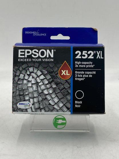 New Epson 252XL T252XL120-S Black Ink Cartridge