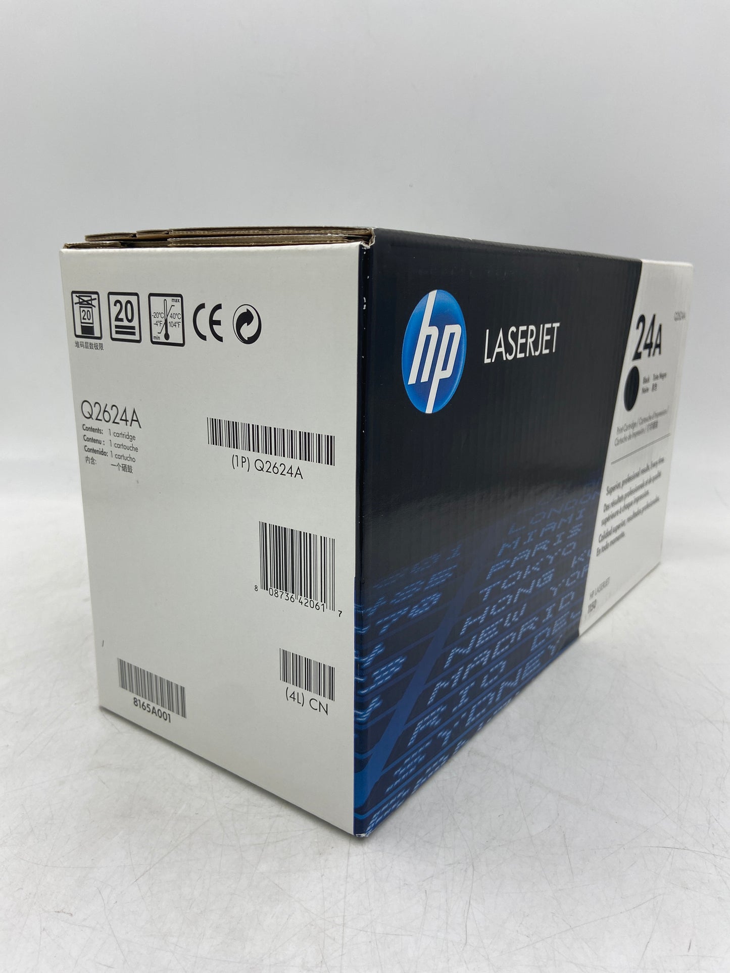 New HP Laserjet 24A Q2624A Black Ink Cartridge
