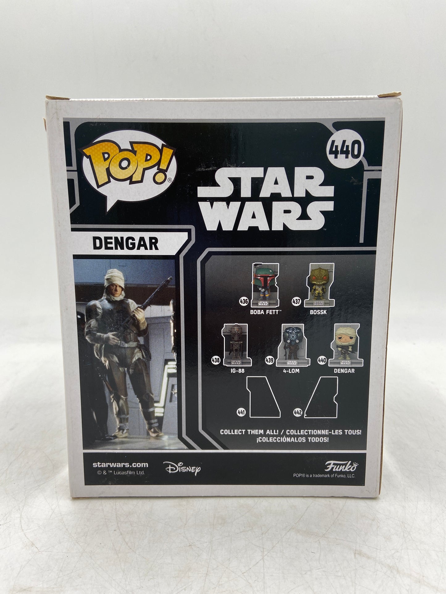 New Funko POP! Star Wars Deluxe Bounty Hunters Collection: Dengar Bobble-Head 440