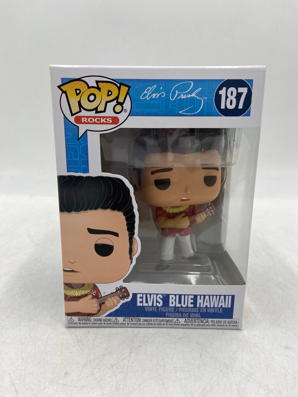 New Funko POP! Elvis Presley: Blue Hawaii Toy Vinyl Figure 187
